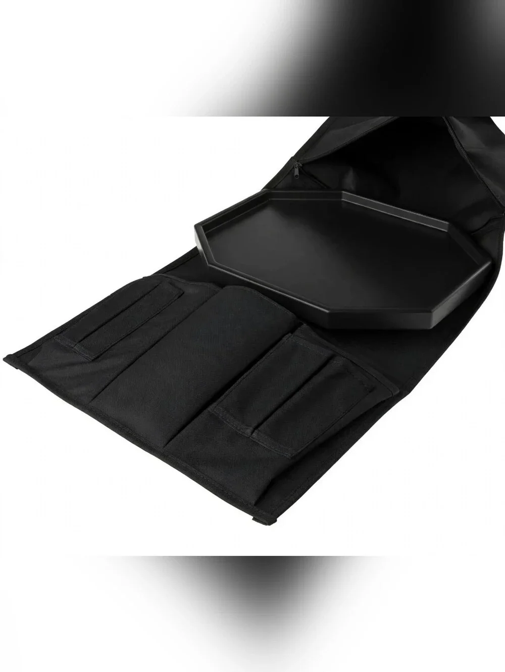 Lori Greiner Couch Tray Table and Organizer QVC NIB Black